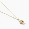 Collier Goccie Or Jaune Diamant