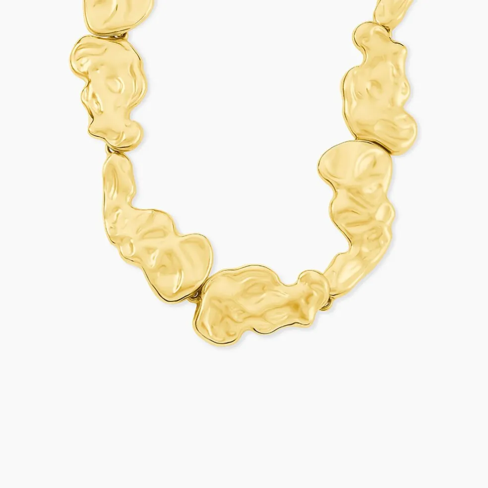 Collier Goldess Acier Jaune