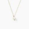 Collier Grazilla Or Bicolore Perle De Culture Et Diamant