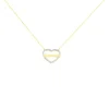 Collier Gyula Or Jaune Oxyde De Zirconium
