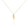 Collier Hanae Plaqué Or Jaune