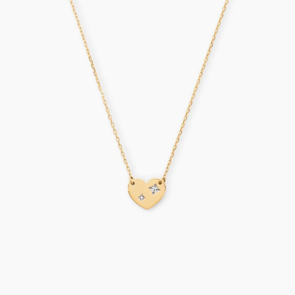 Collier Headley Or Jaune Diamant