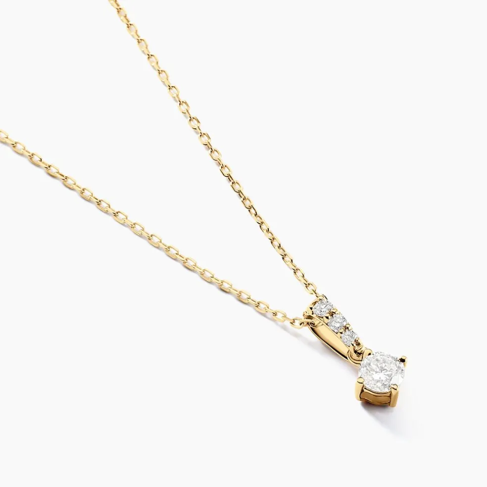Collier Hemera Or Jaune Diamant