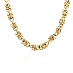 Collier Huda Acier Jaune