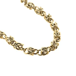Collier Huda Acier Jaune