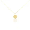 Collier Iago Plaqué Or Oxydes De Zirconium