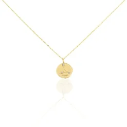 Collier Iago Plaqué Or Oxydes De Zirconium