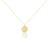 Collier Iago Plaqué Or Oxydes De Zirconium