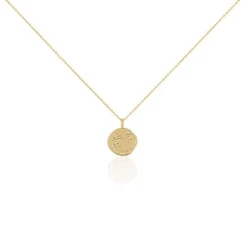 Collier Iago Plaqué Or Oxydes De Zirconium