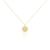 Collier Iago Plaqué Or Oxydes De Zirconium