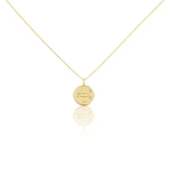 Collier Iago Plaqué Or Oxydes De Zirconium