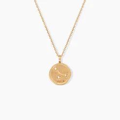Collier Iago Plaqué Or Oxydes De Zirconium