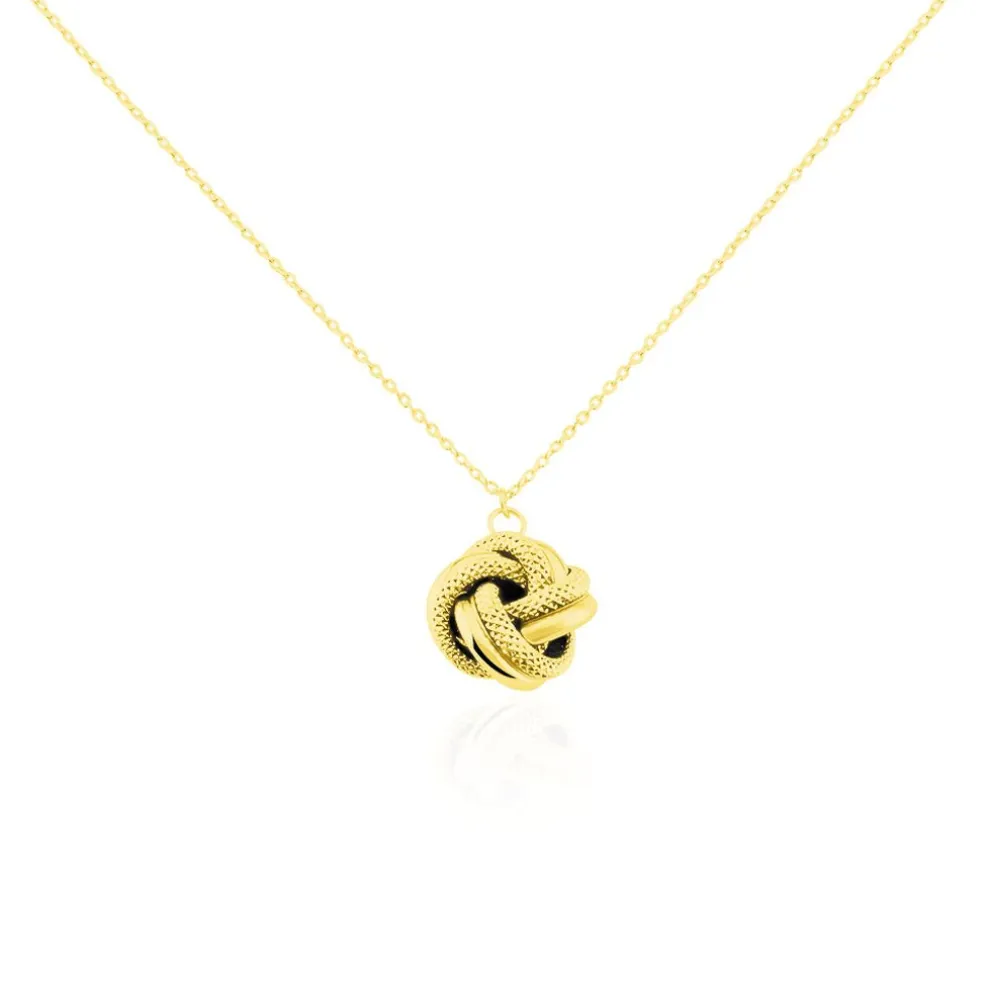 Collier Ignacy Or Jaune