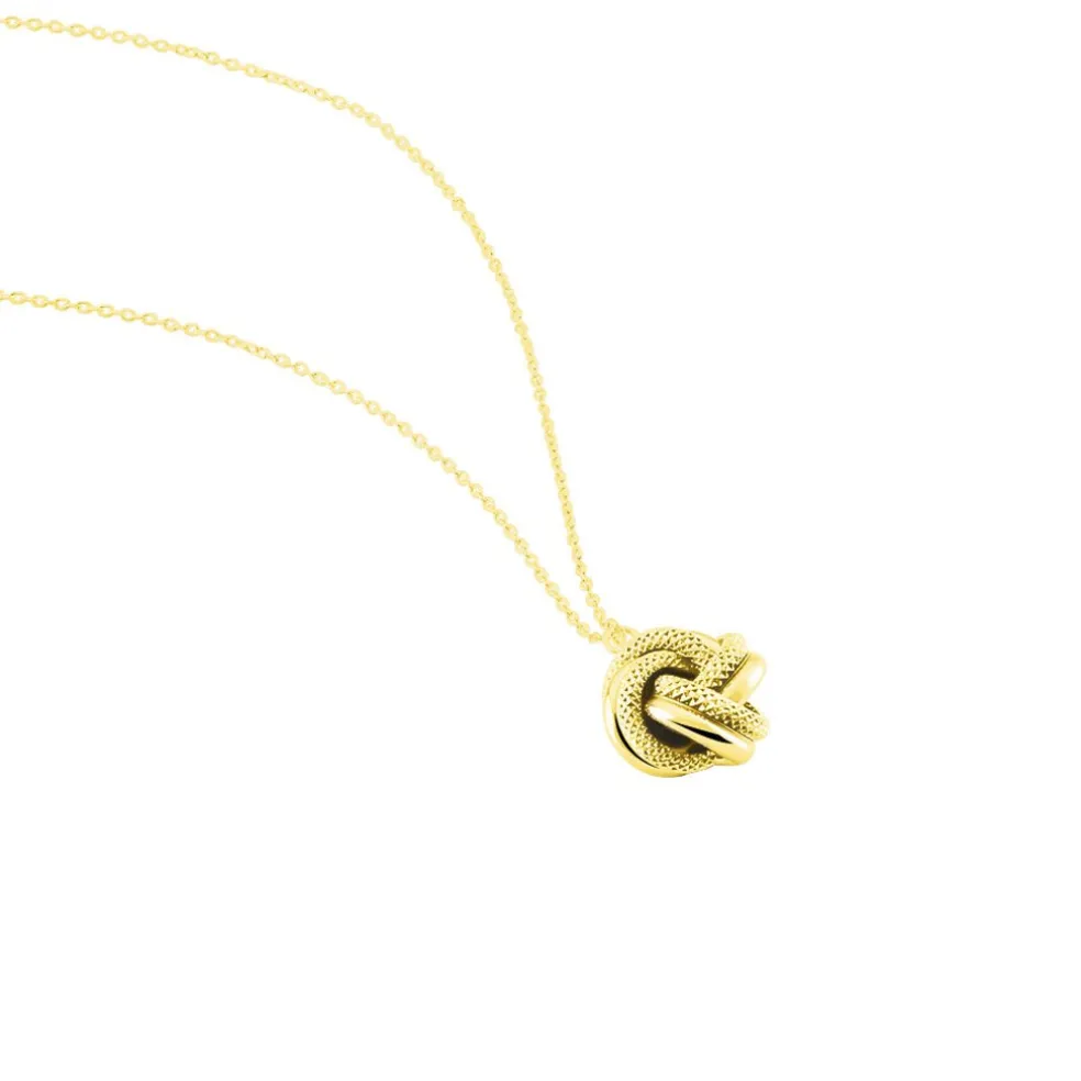 Collier Ignacy Or Jaune