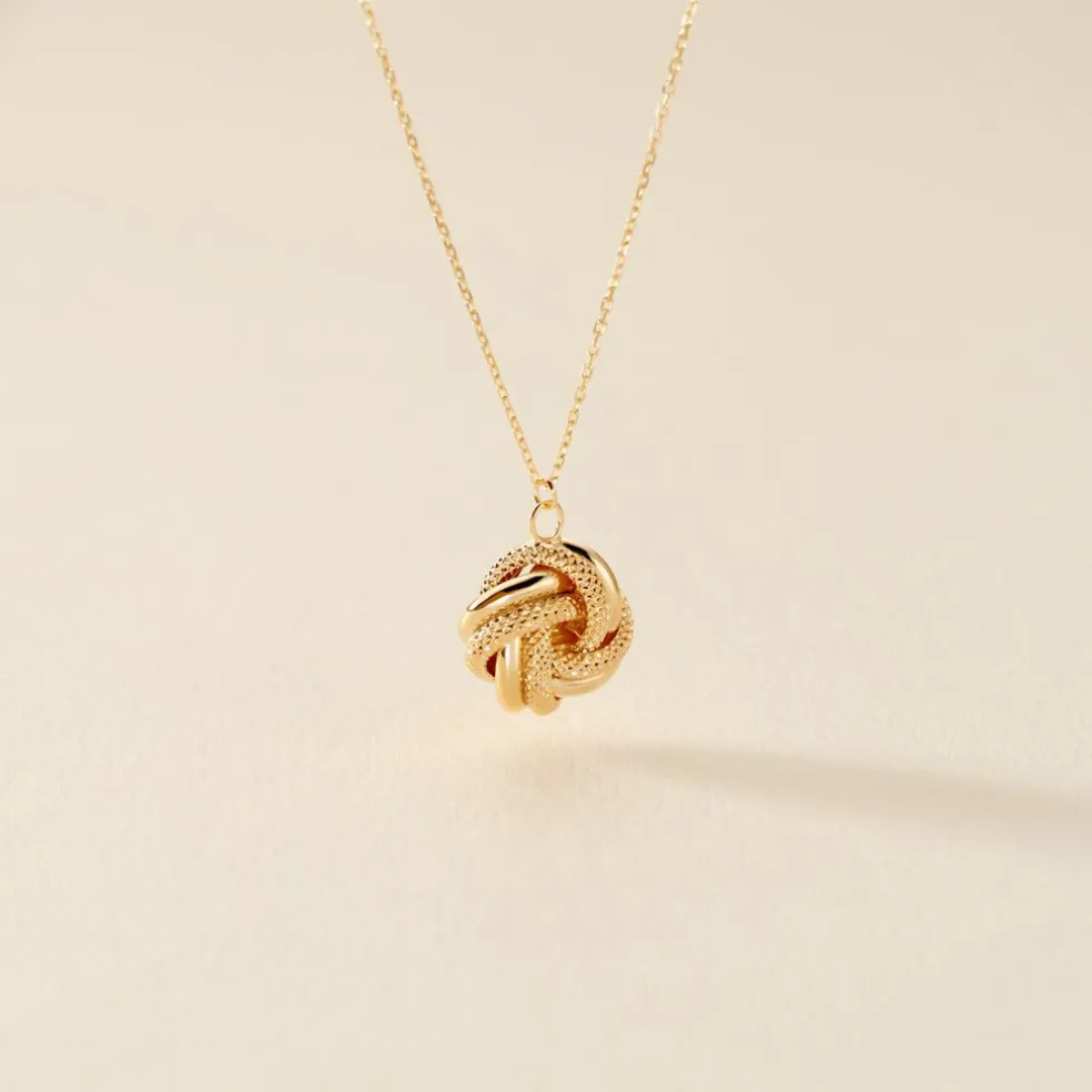 Collier Ignacy Or Jaune