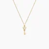 Collier Imman Plaque Or Oxyde