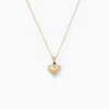 Collier Inocencio Or Jaune Oxyde De Zirconium