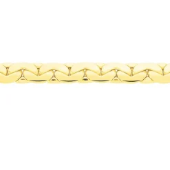 Collier Ivy Maille Haricot Or Jaune