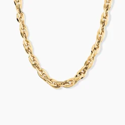 Collier Izar Torsadee Or Jaune