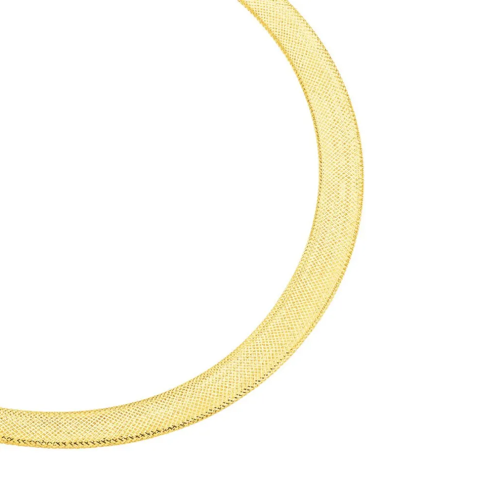 Collier Izaro Maille Flex Or Jaune