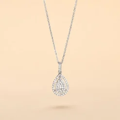Collier Izia Or Blanc Diamant