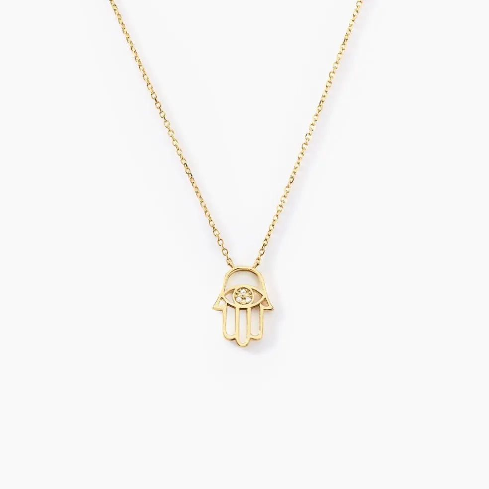 Collier Jamal Or Jaune Diamant