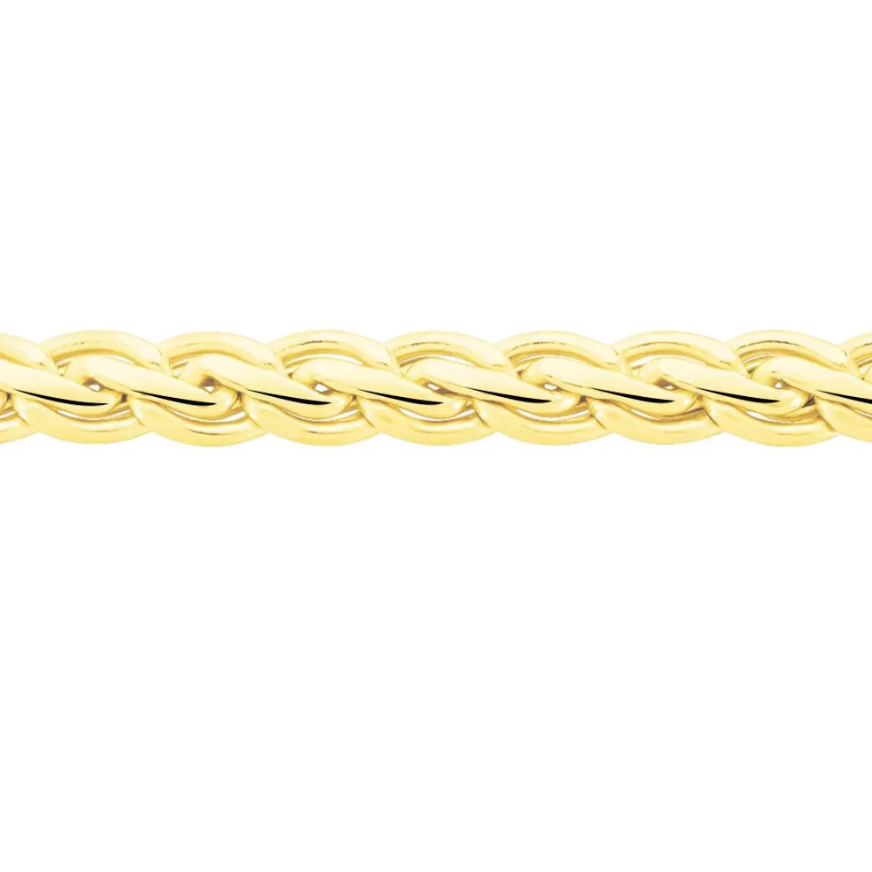Collier Jayna Maille Palmier Or Jaune
