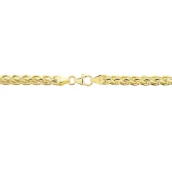 Collier Jayna Maille Palmier Or Jaune