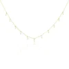 Collier Jazmin Or Jaune Perle De Culture