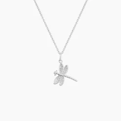 Collier Jengen Argent Oxydes De Zirconium