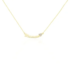 Collier Jenna Or Jaune