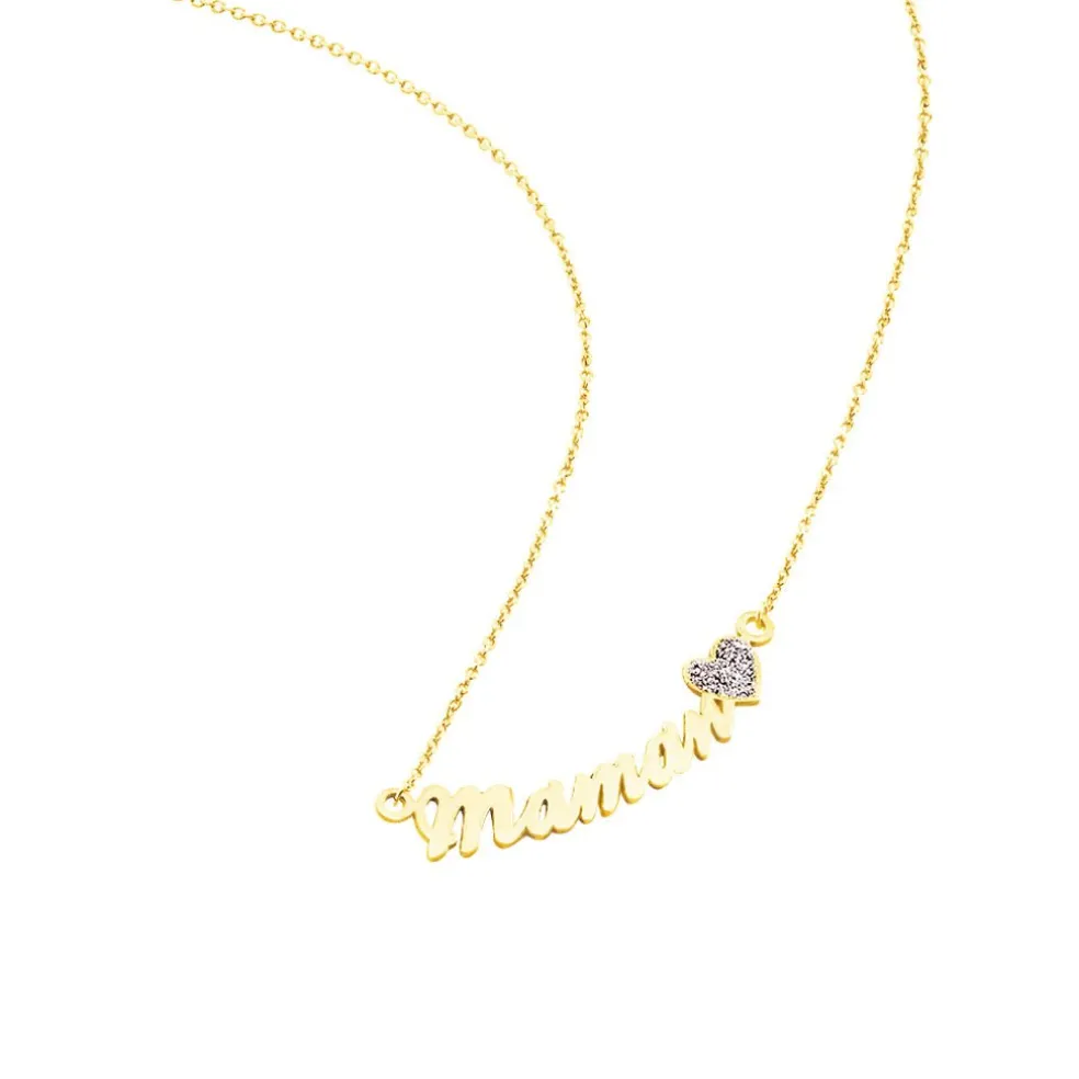 Collier Jenna Or Jaune