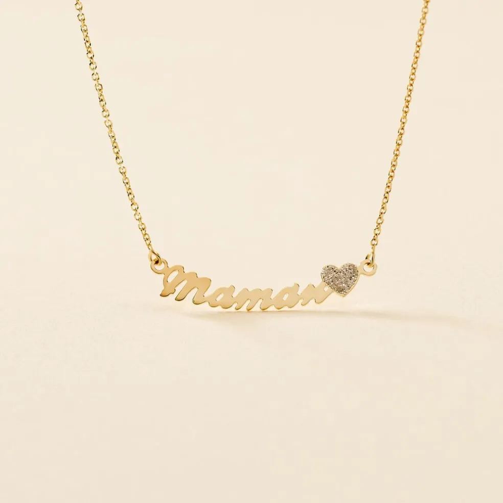 Collier Jenna Or Jaune
