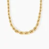 Collier Jerry Danilo Maille Corde Or Jaune