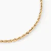 Collier Jerry Danilo Maille Corde Or Jaune