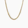 Collier Jerry Maille Corde Or Jaune