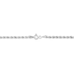 Collier Jerry Maille Corde Or Blanc