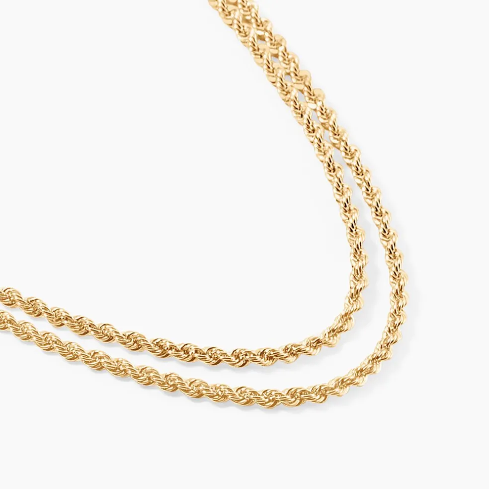 Collier Jerry Or Jaune