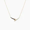Collier Jocasta Or Jaune Diamant