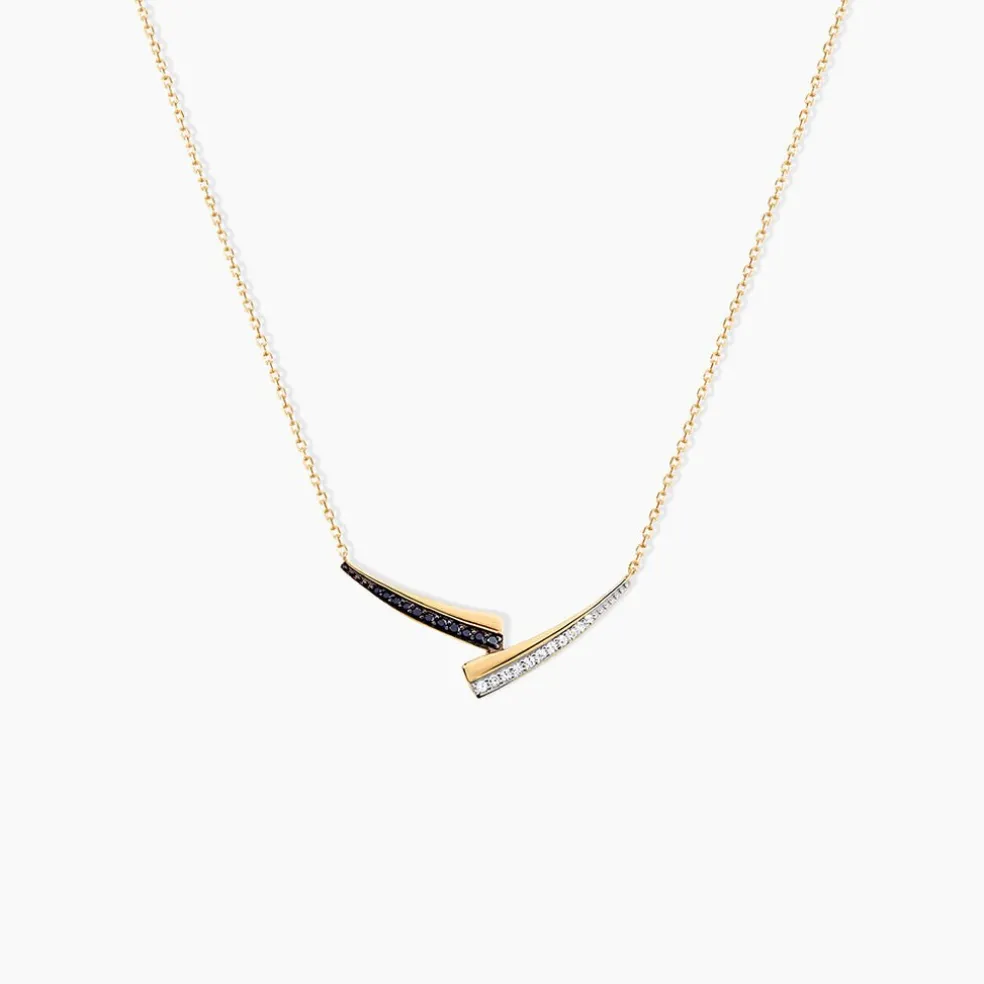 Collier Jocasta Or Jaune Diamant