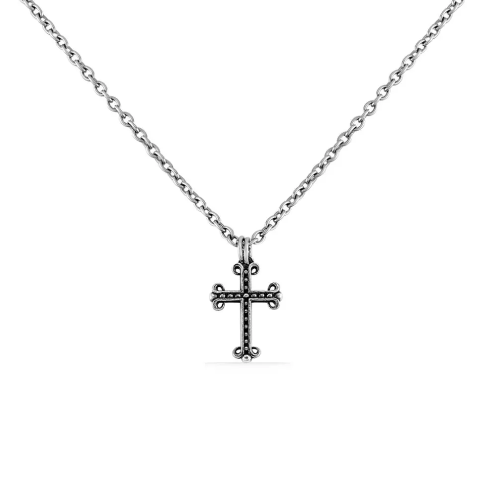 Collier Jodoc Acier Blanc