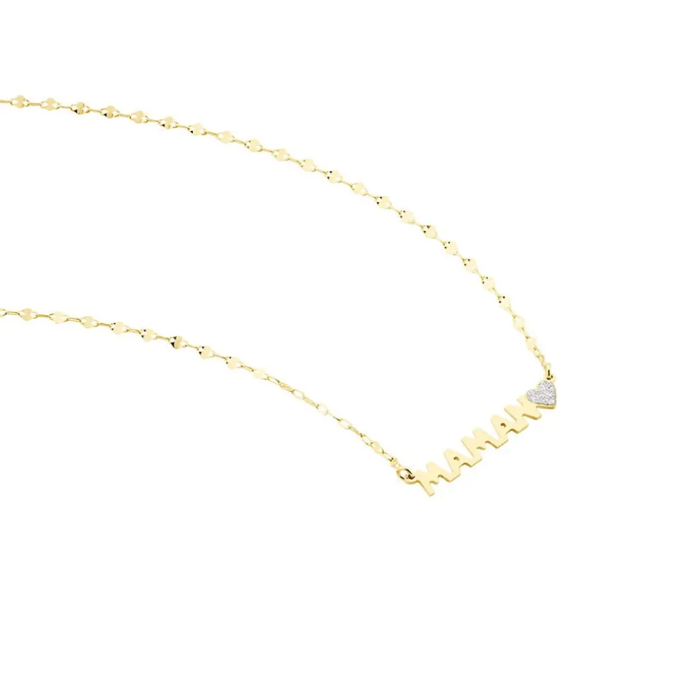 Collier Joop Or Jaune