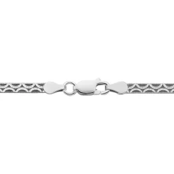 Collier Kalyane Argent Bicolore