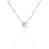 Collier Kariane Argent Blanc Oxyde De Zirconium
