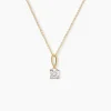 Collier Karlena Or Jaune Oxyde De Zirconium