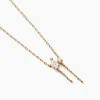 Collier Kirstin Or Jaune Diamant Synthétique
