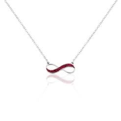 Collier Leevi Argent Blanc