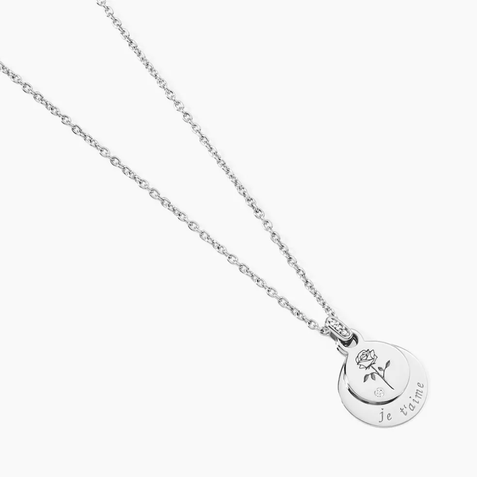 Collier Leonel Argent Oxydes De Zirconium