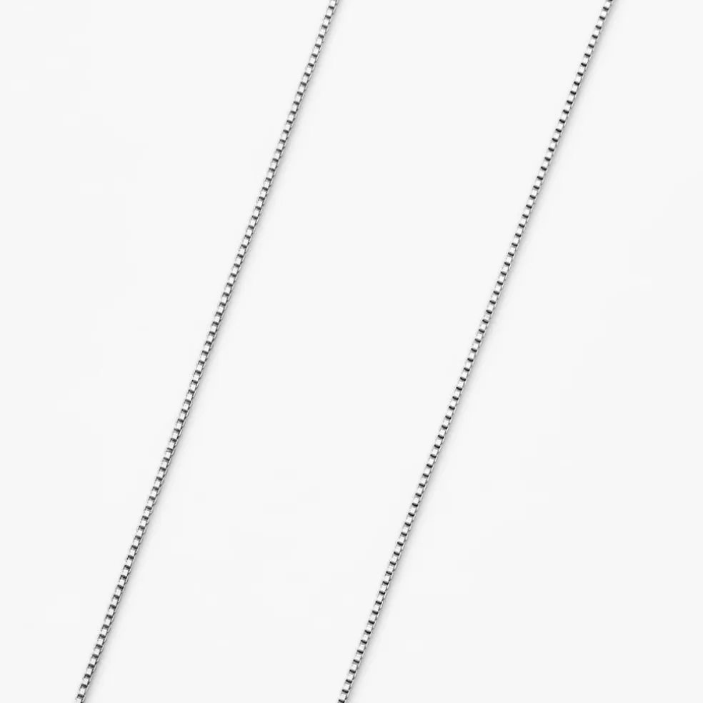 Collier Liline Argent Blanc
