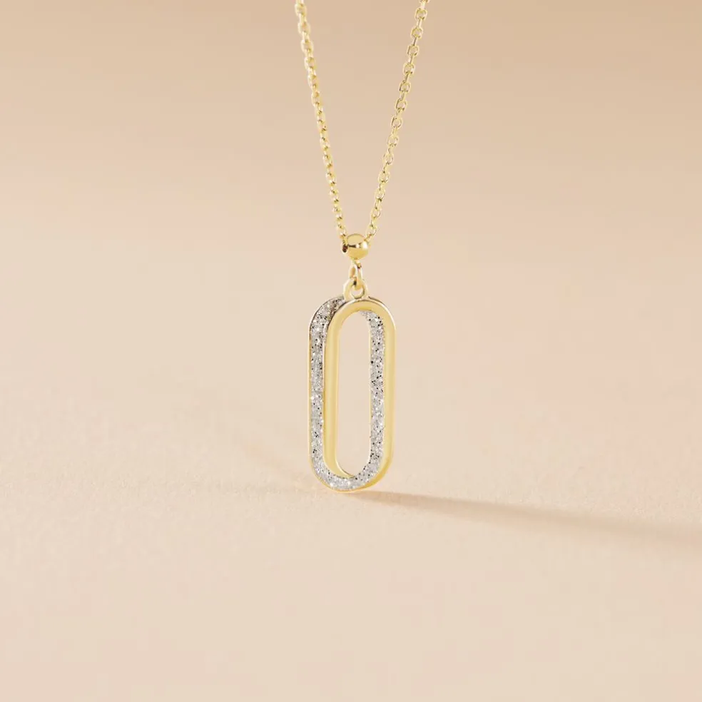 Collier Link Or Jaune